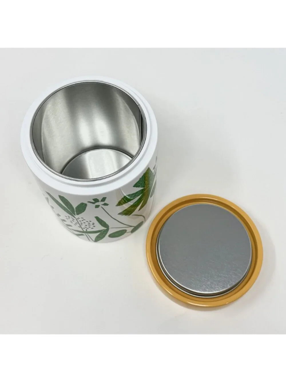 BNIB Hermes Yellow and Green “A Walk in the Garden” Tea Box